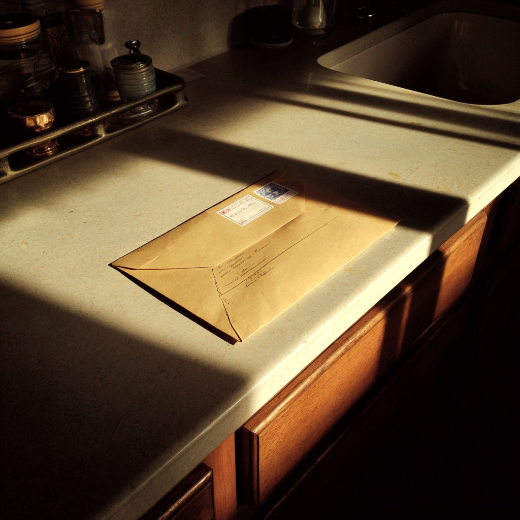 A manila envelope on a table | Source: no source