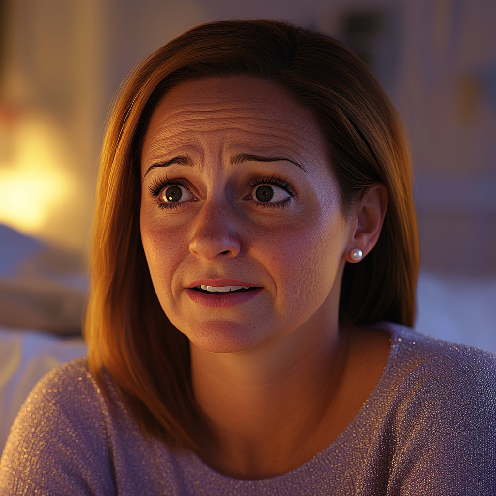 A nervous woman | Source: No source