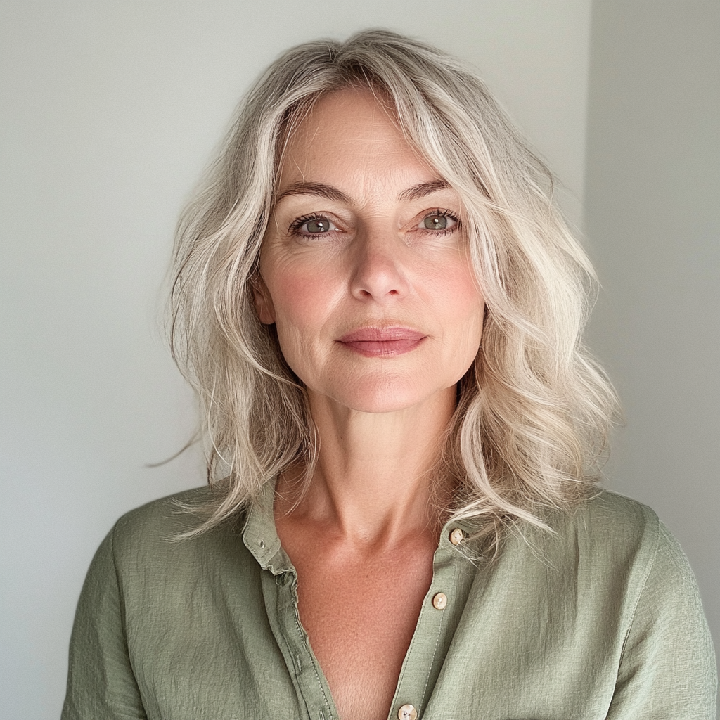 A close up of a woman in her fifties | Source: no source