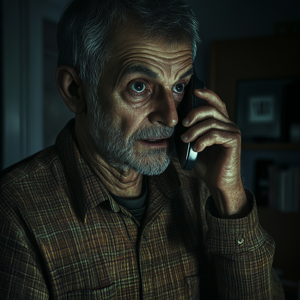 A man talking on the phone | Source: no source