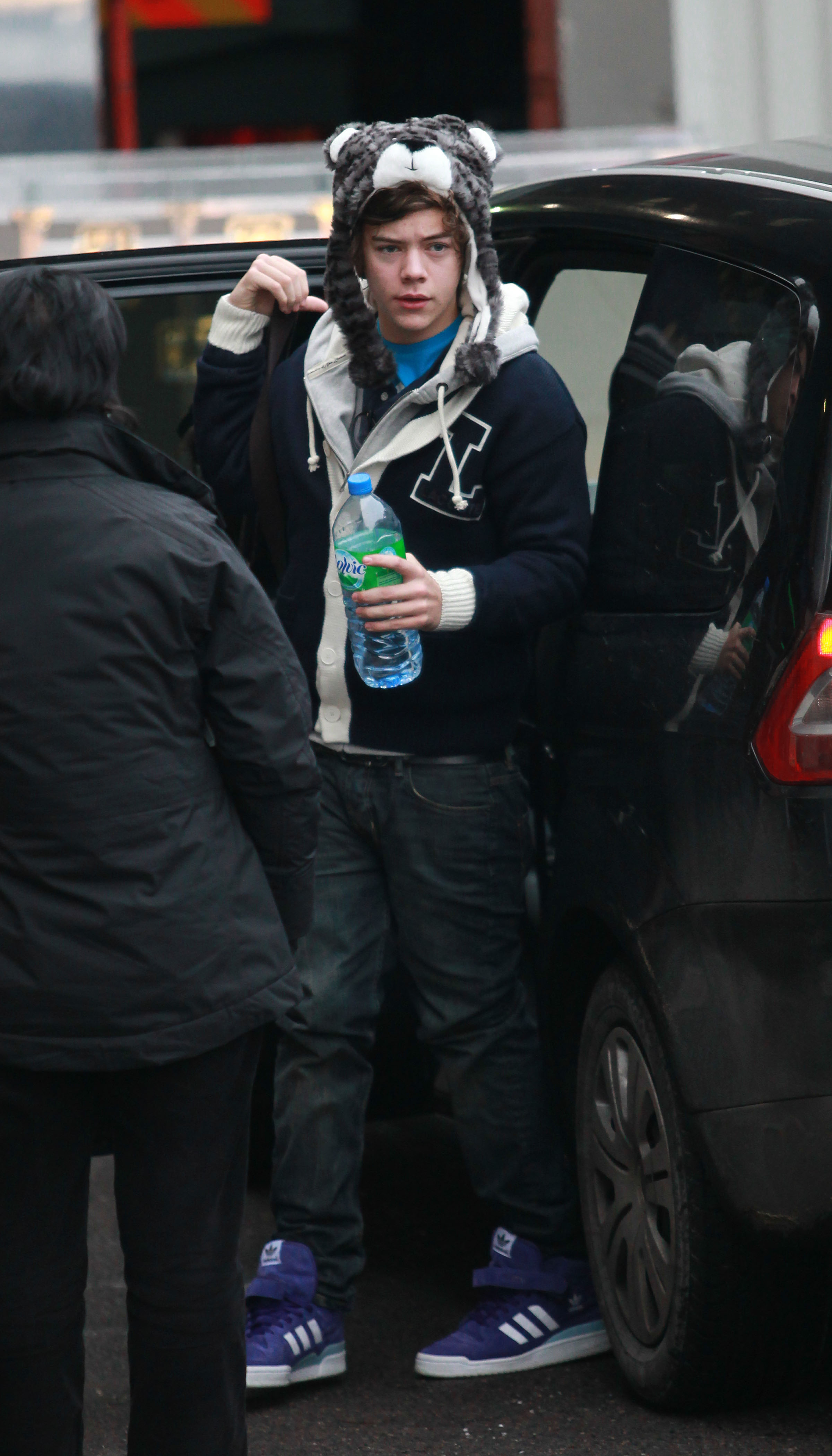 Harry Styles at Fountain Studios in London, England, on December 3, 2010. | Source: Getty Images