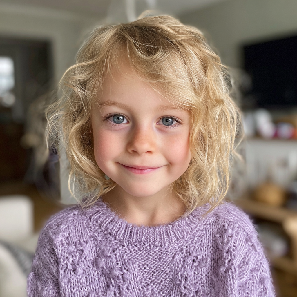 A smiling little girl | Source: no source