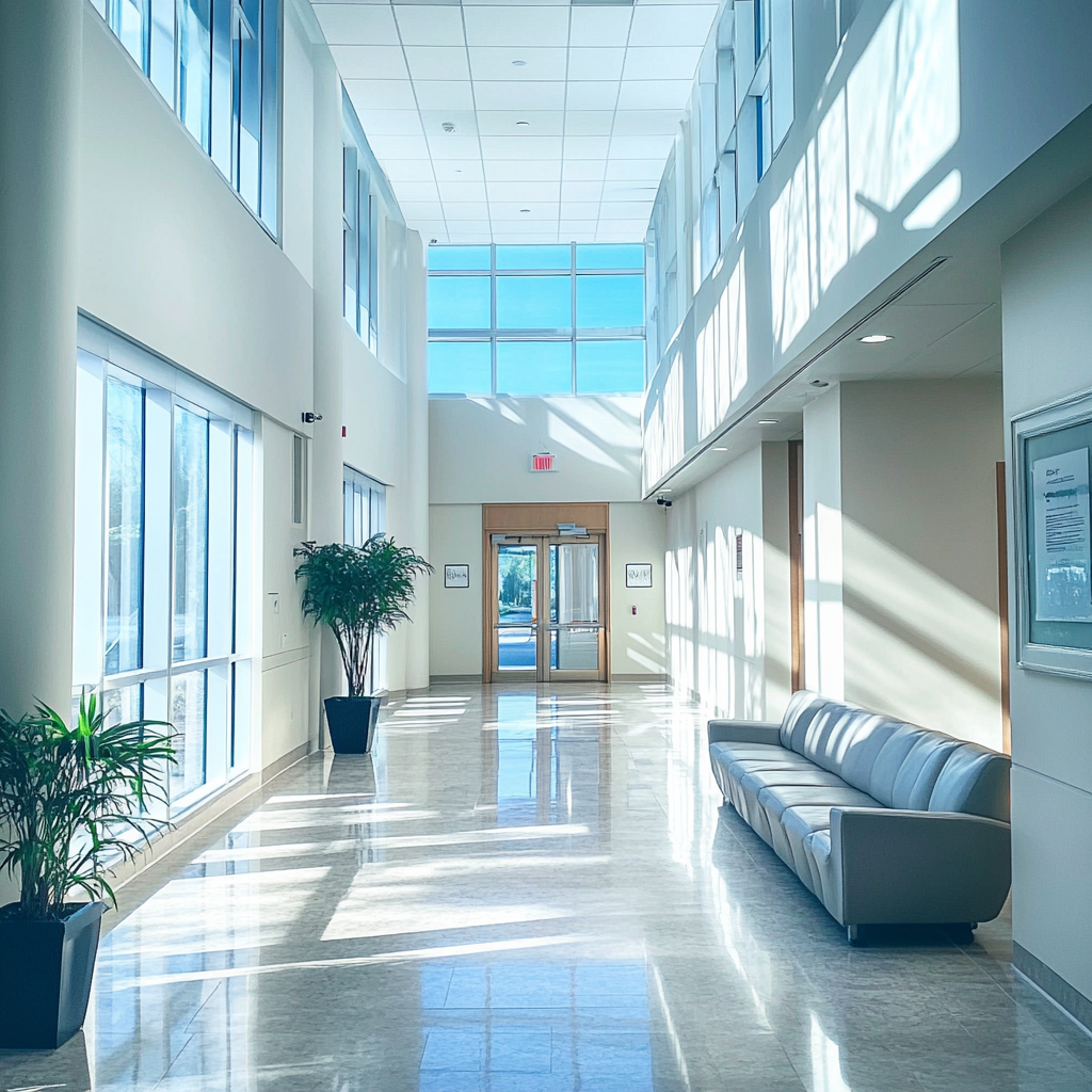 The interior of an IVF clinic | Source: no source