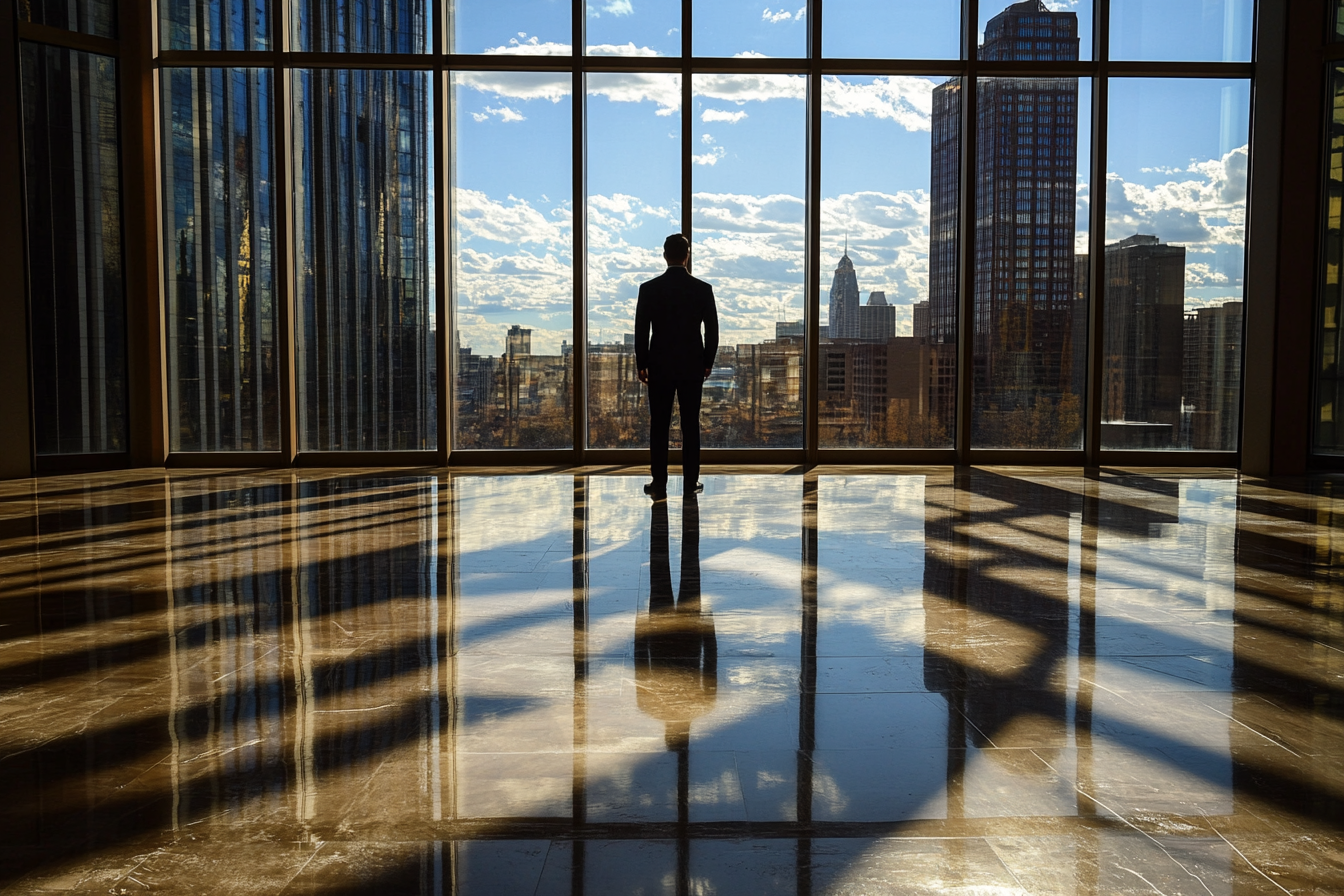 A man standing in his office | Source: No source
