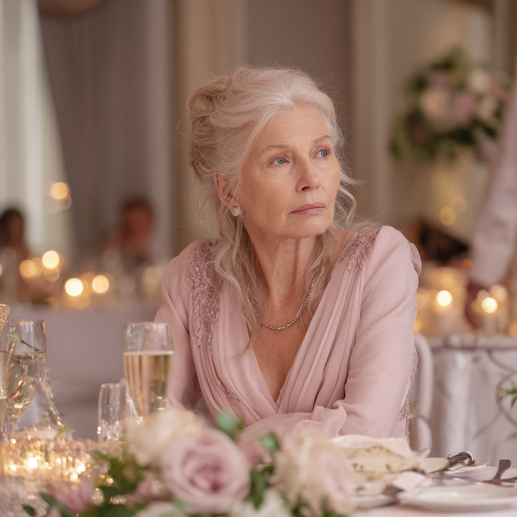 A worried older woman sitting at a table | Source: no source