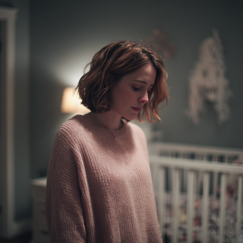 A woman standing in a nursery | Source:  no source