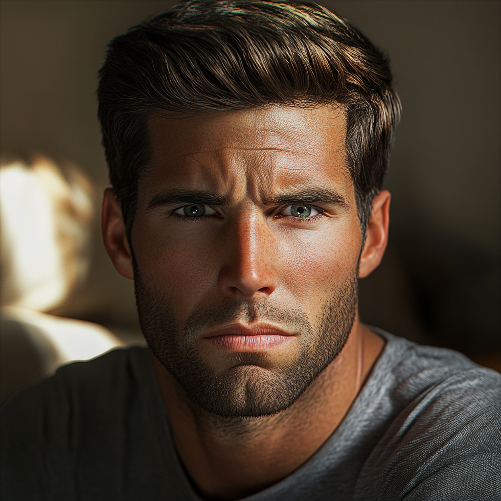 A man frowning | Source: no source