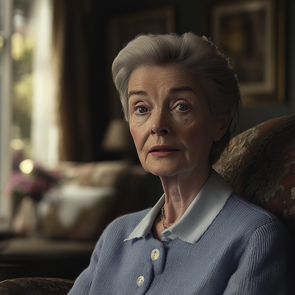 An older woman speaking | Source: No source