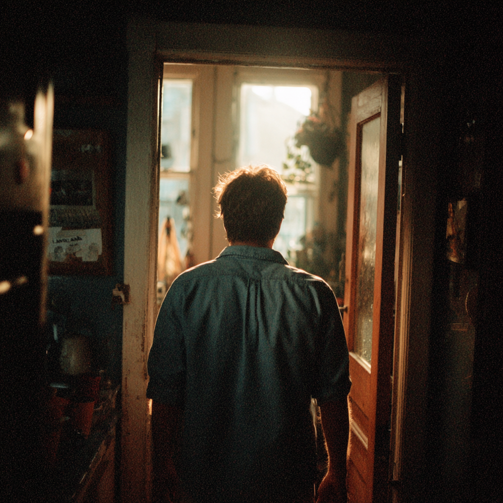 A man leaving | Source: No source