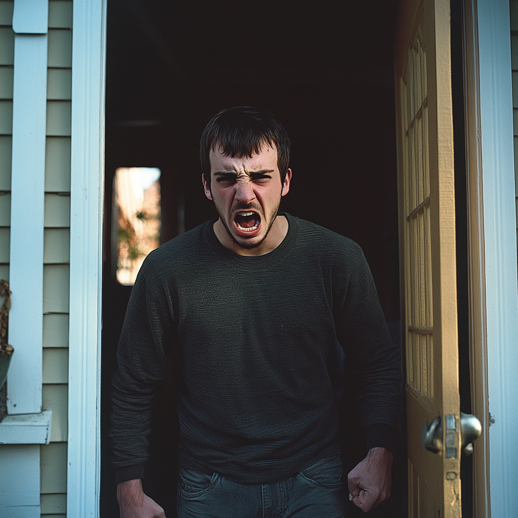 An angry man shouting | Source: no source