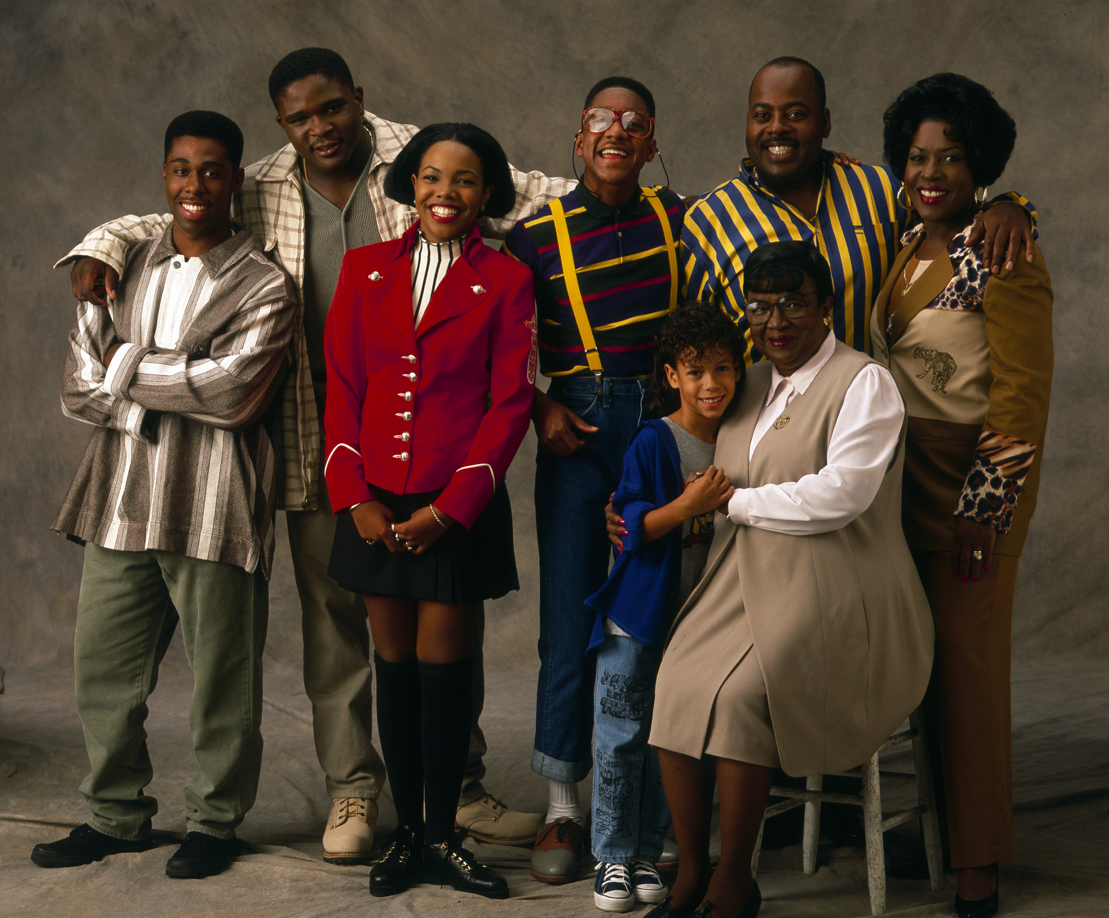 The "Family Matters" cast, pictured in August 1994 | Source: Getty Images