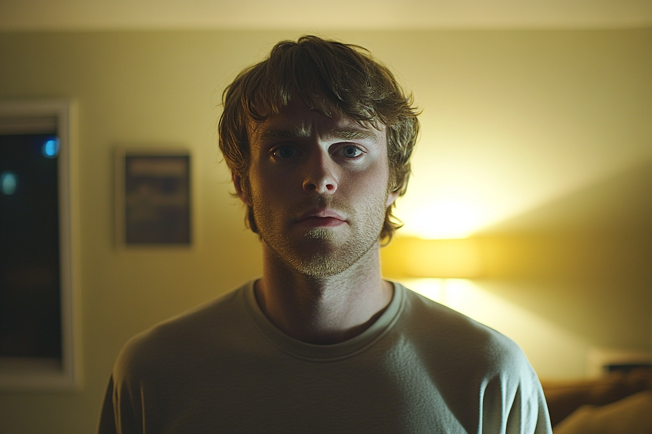 A man standing in a living room | Source:  no source