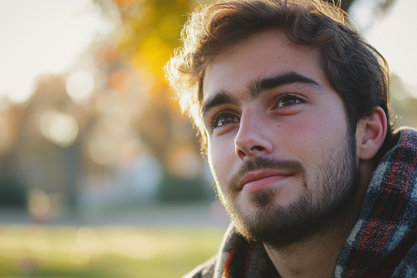 A man with a hopeful look on his face | Source: no source
