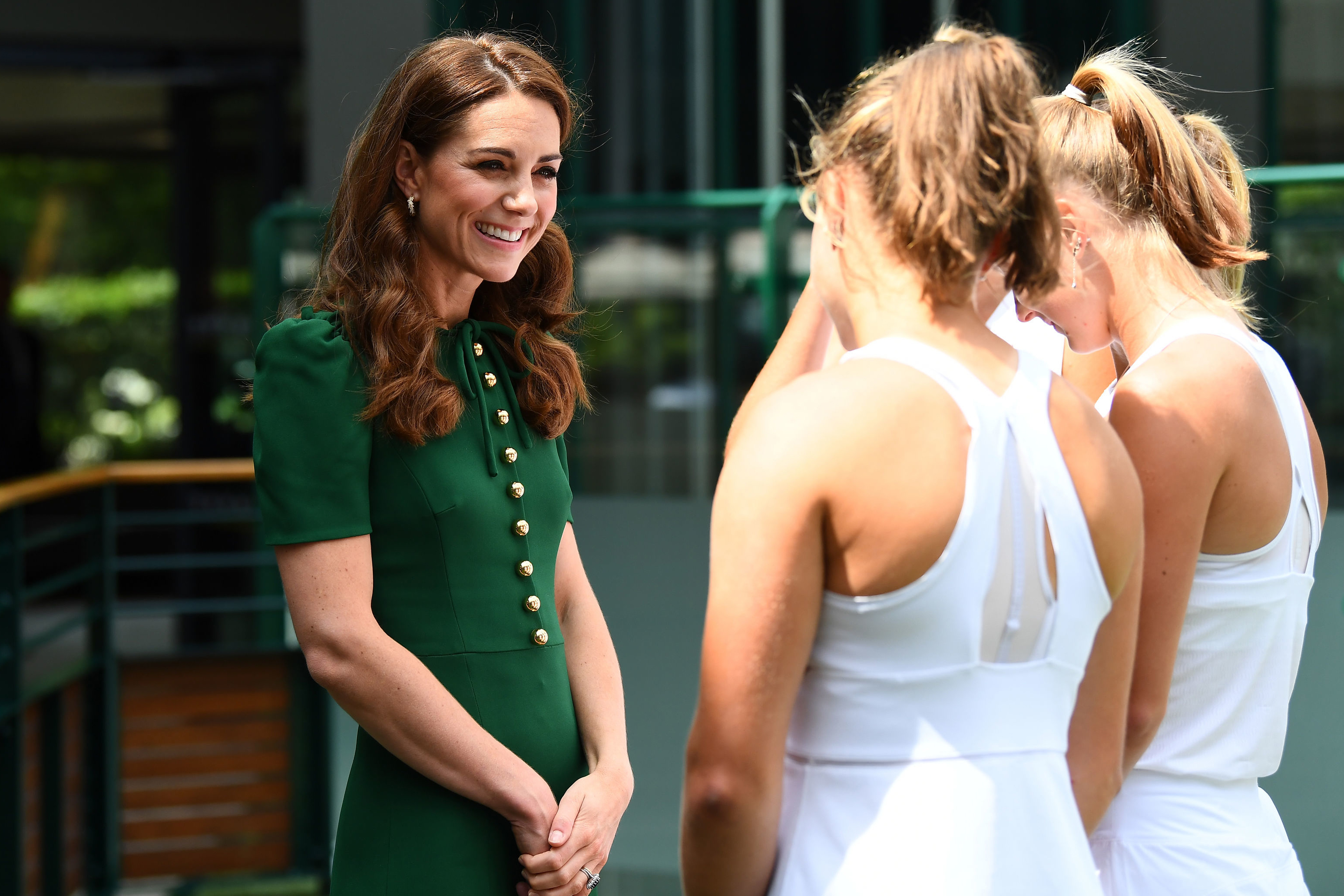 The Princess of Wales during the Women's Singles Final on day 12 of the 2019 Wimbledon Championships at The All England Lawn Tennis Club in London on July 13. | Source: Getty Images