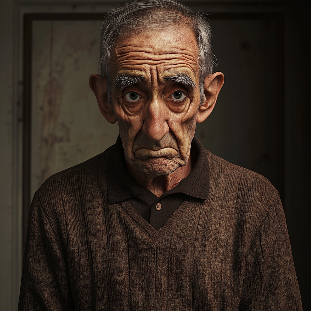 A disheartened older man | Source: no source