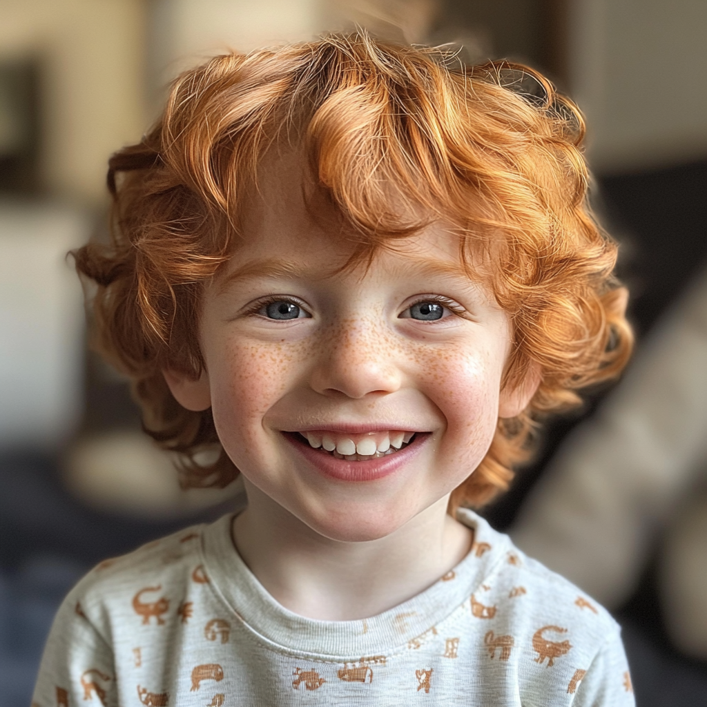 A smiling little boy | Source: no source