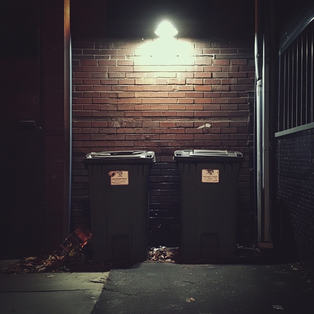 Two outside bins | Source: No source