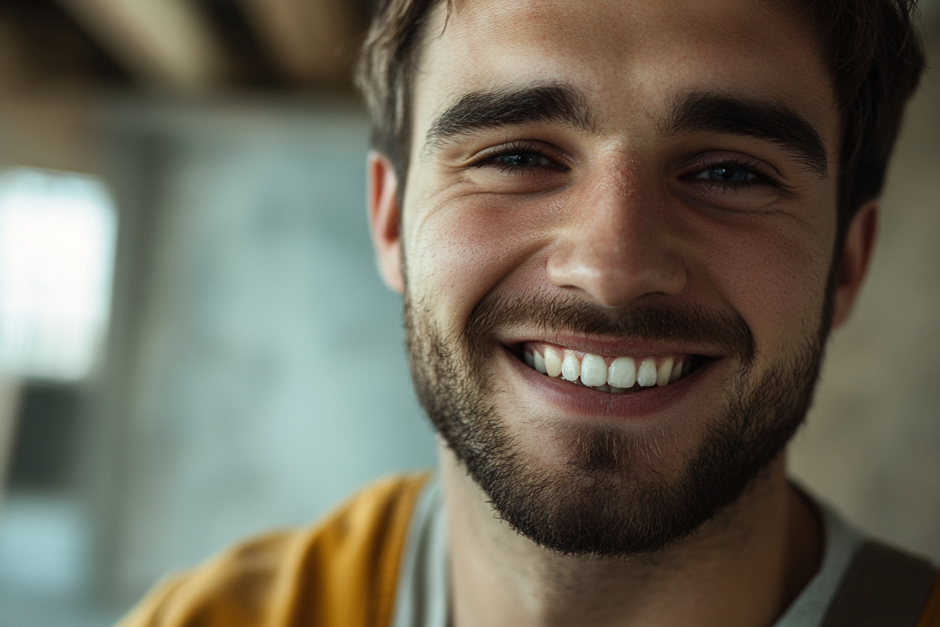 A man smiling at someone | Source: No source