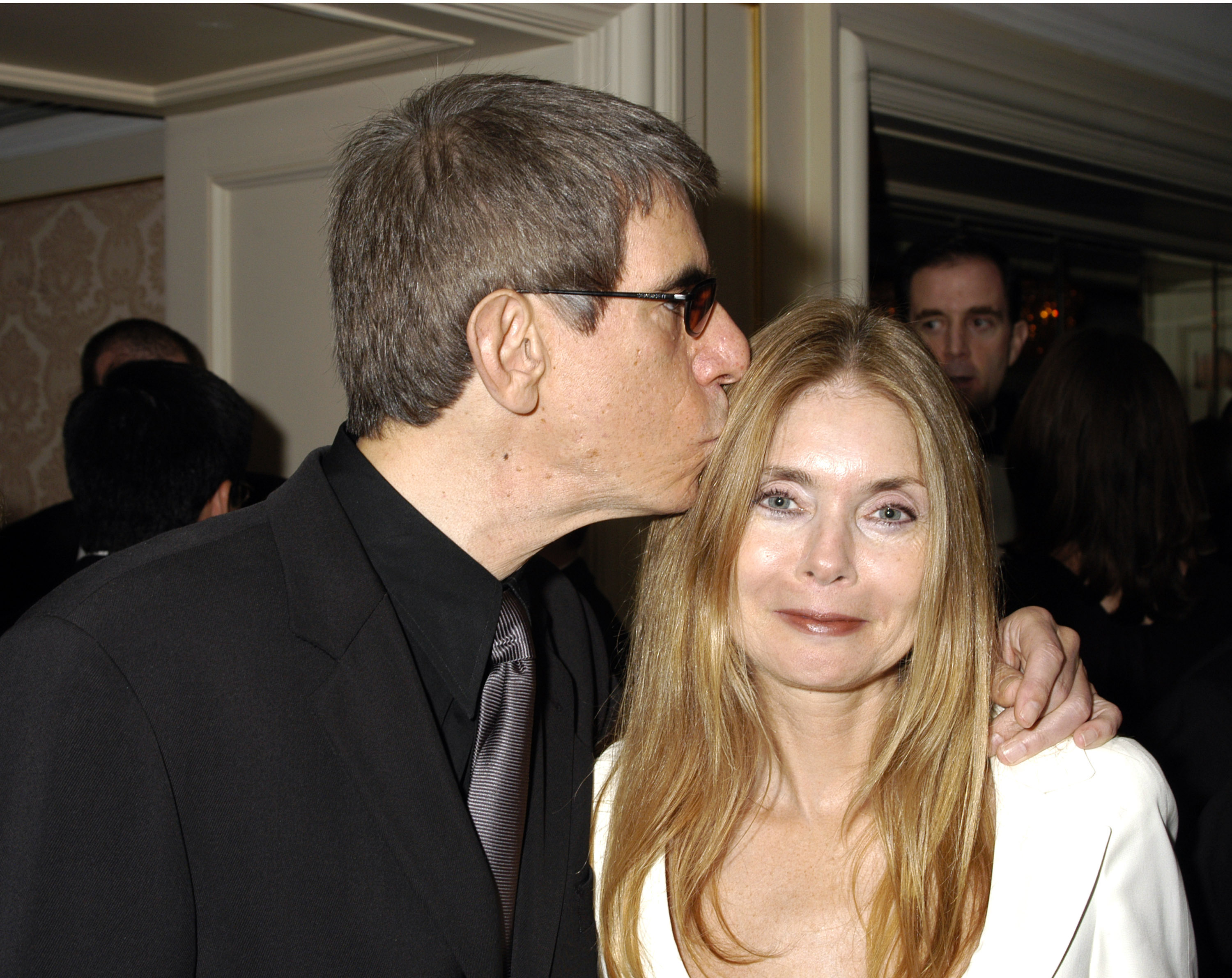 Richard Belzer and Harlee McBride during the American Museum of the Moving Image to Honor Bob Wright and Jim Robbins in New York in 2003. | Source: Getty Images