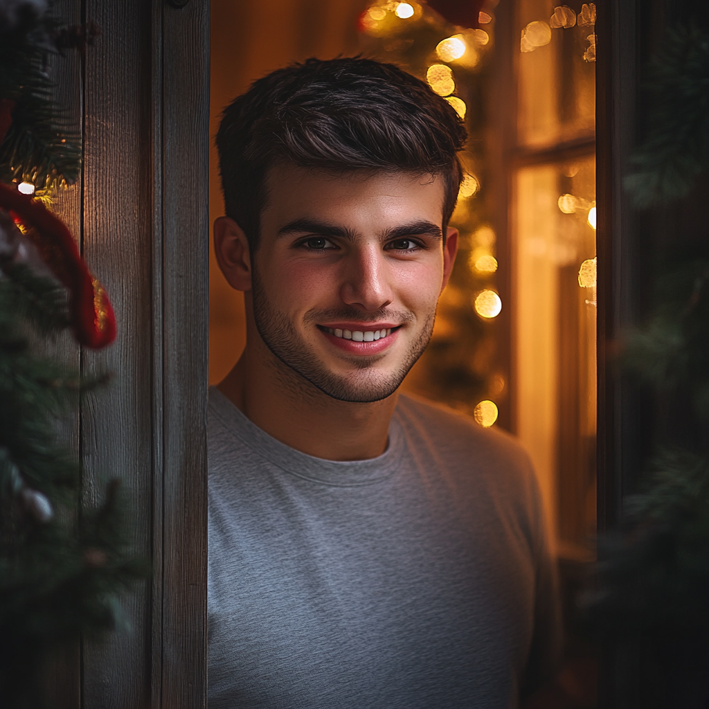 A young man smiling | Source: No source