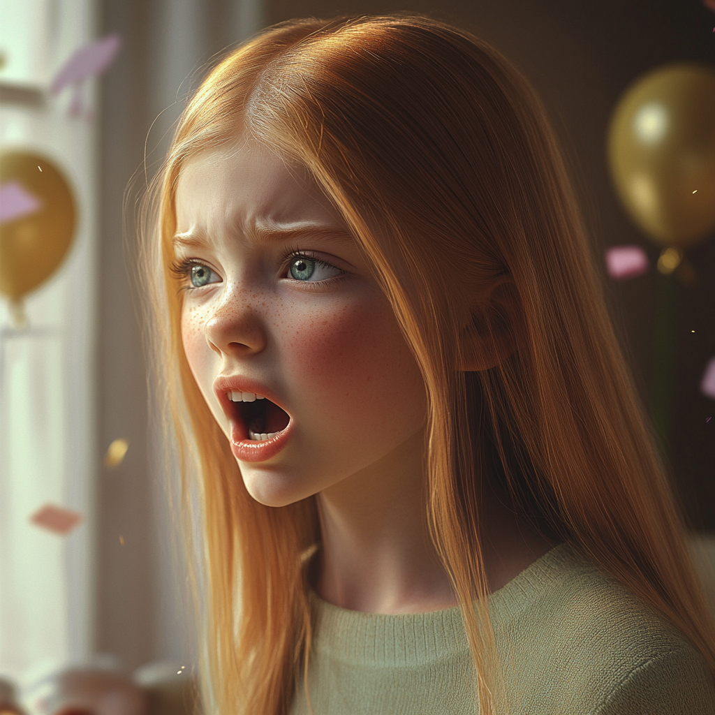 A frustrated girl arguing | Source: No source