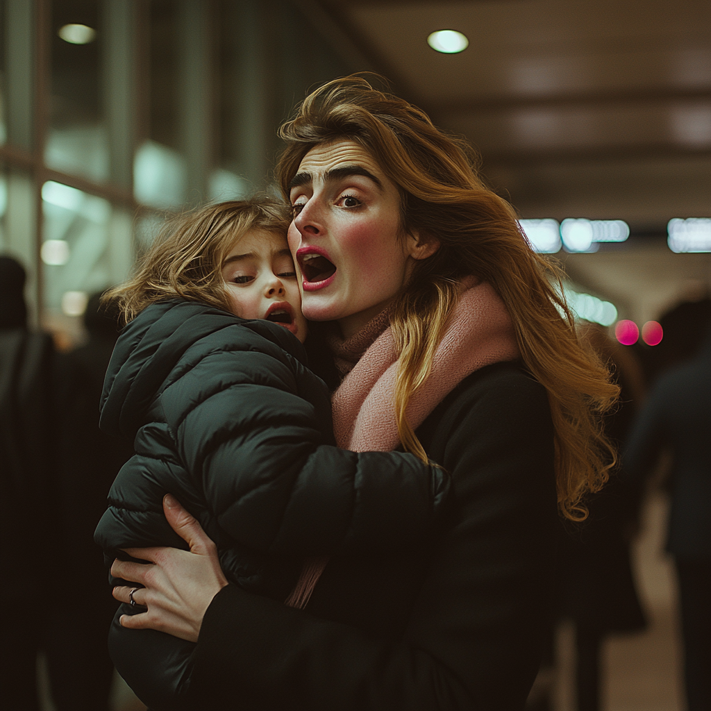 A woman shouting | Source: No source
