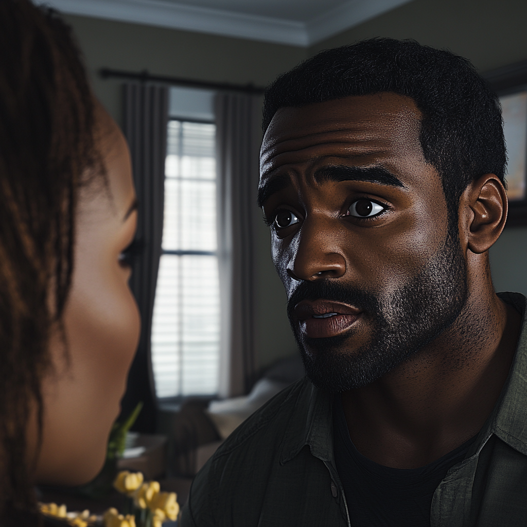 A man talking to his mother | Source: No source