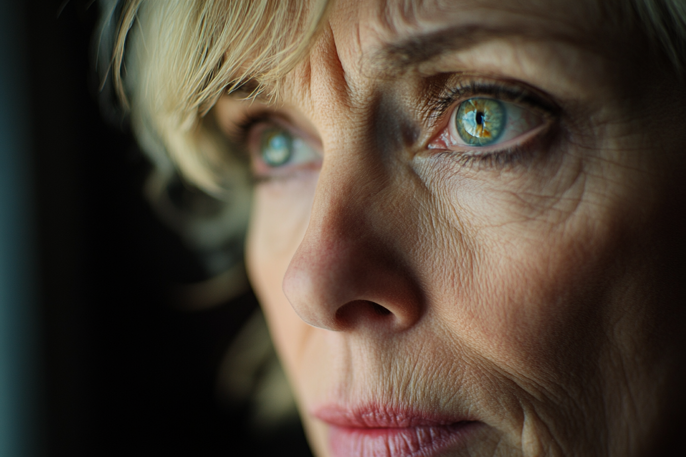 A woman with expressive eyes | Source: no source