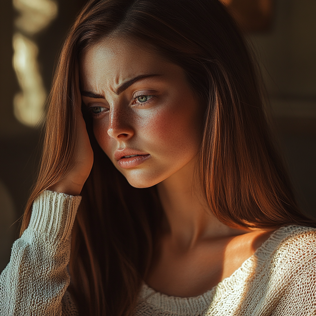 A woman feeling defeated and shattered | Source: No source