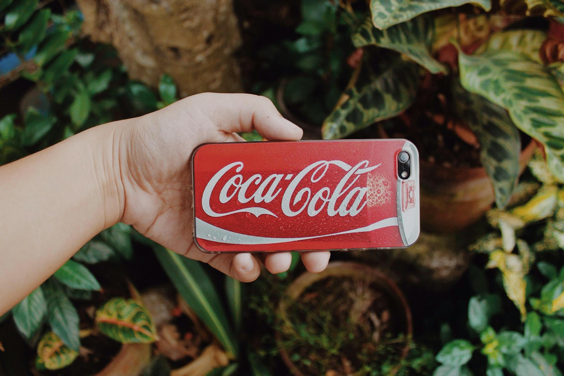 A Coca-Cola phone case | Source: Pexels