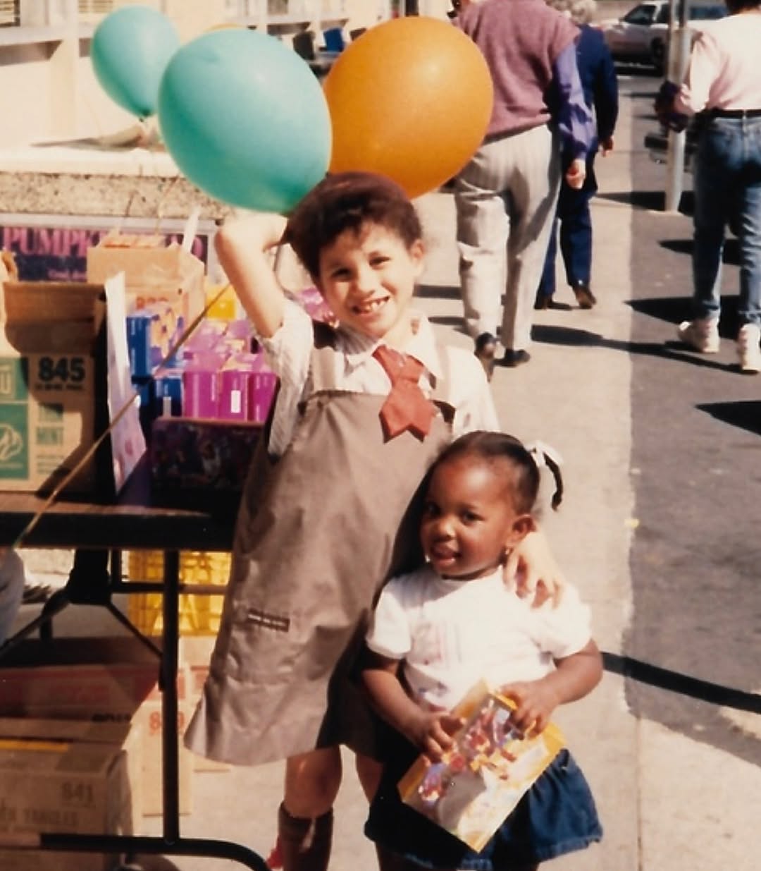 Meghan Markle poses with a friend, dated April 8, 2025 | Source: Instagram/meghan