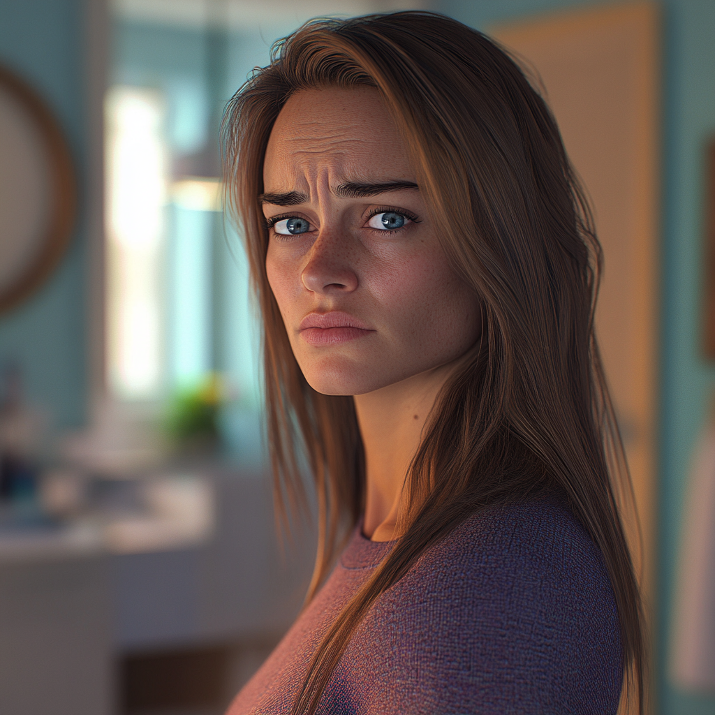 A worried woman | Source: No source