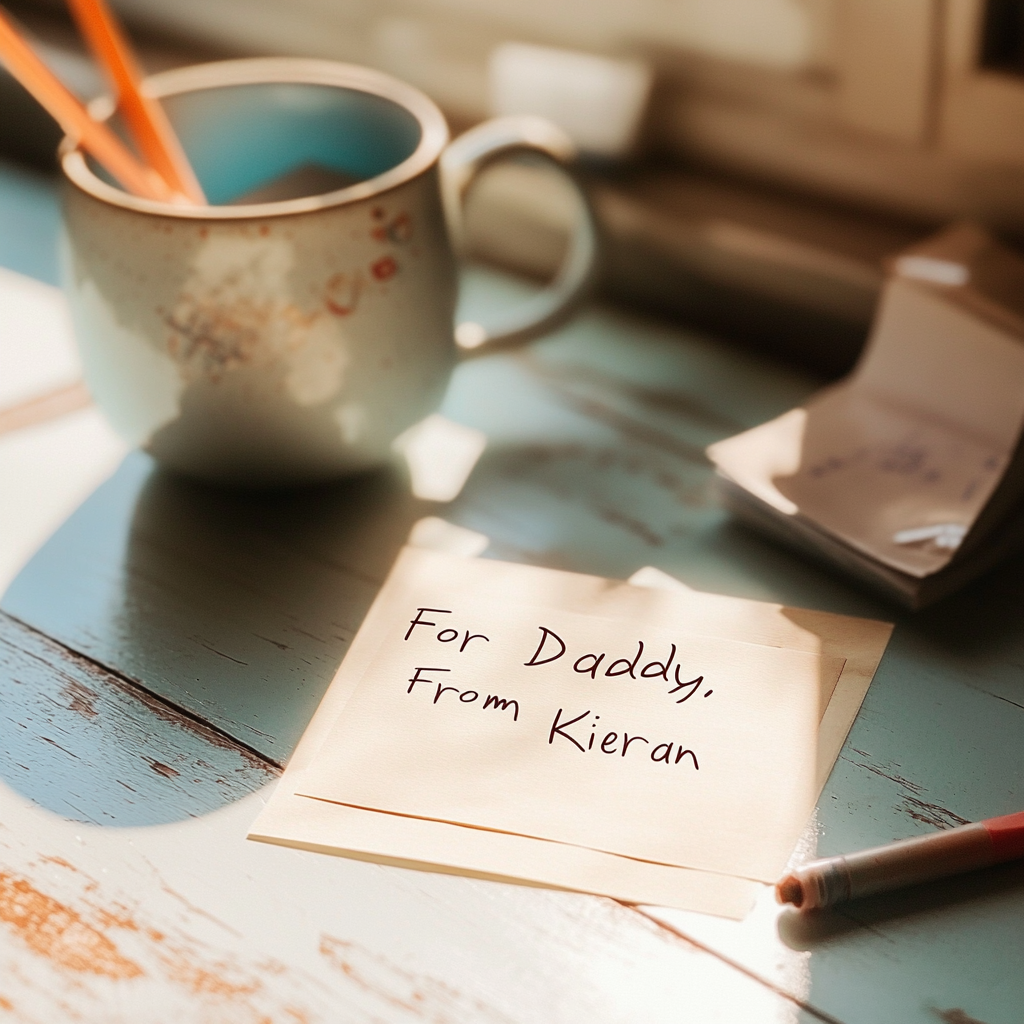 A note written by a child | Source: no source