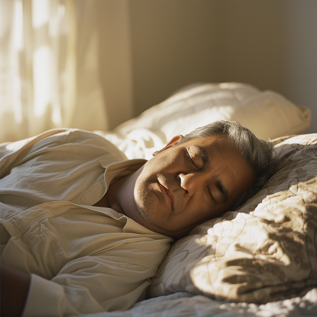 A man sleeping | Source: No source
