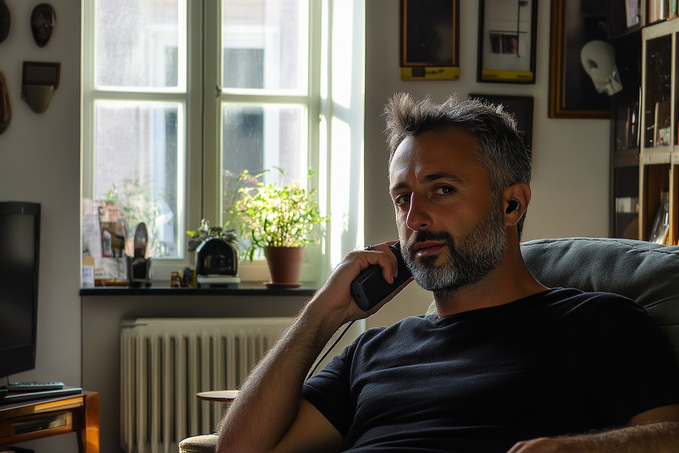 A man speaking on the phone | Source: No source