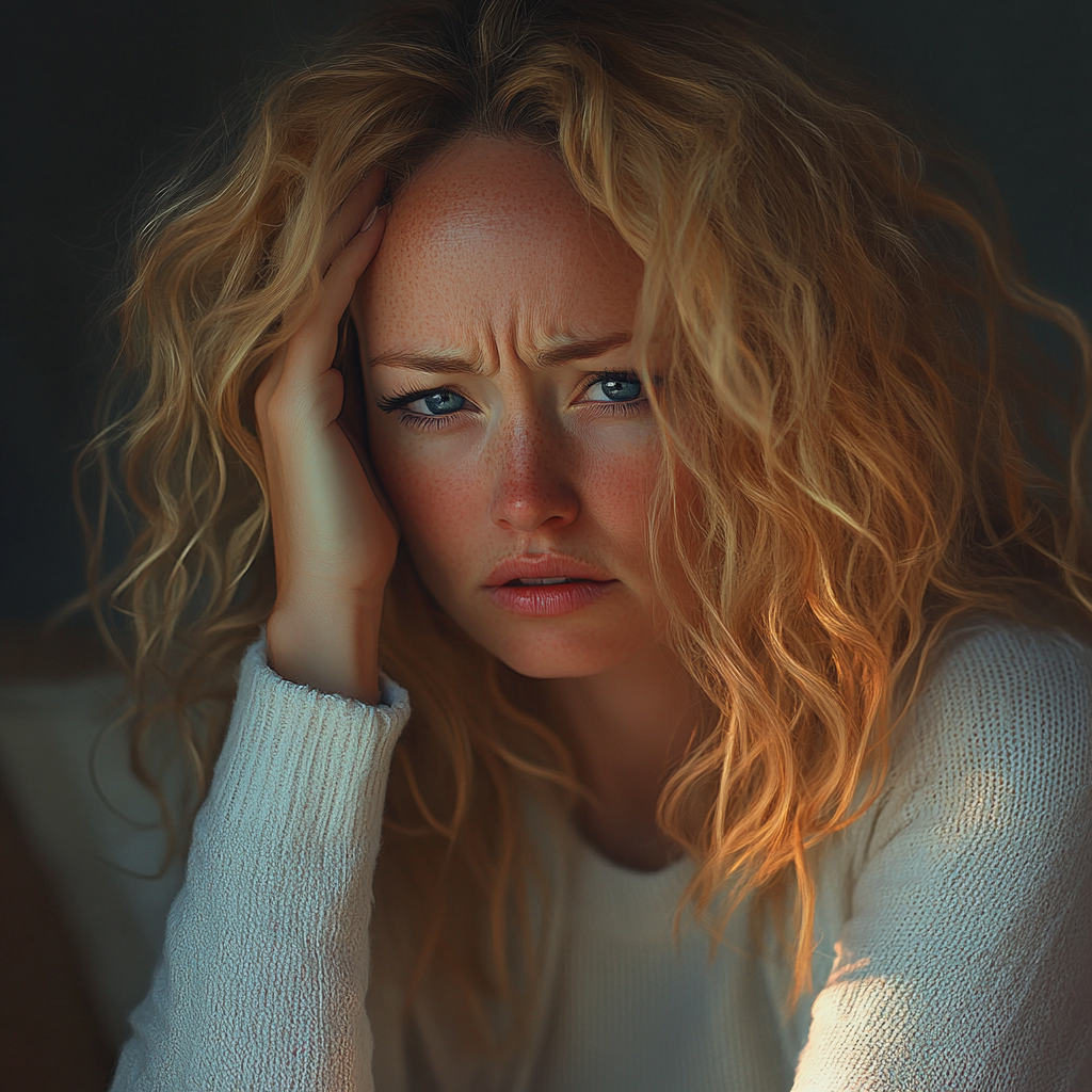 An upset woman | Source: no source