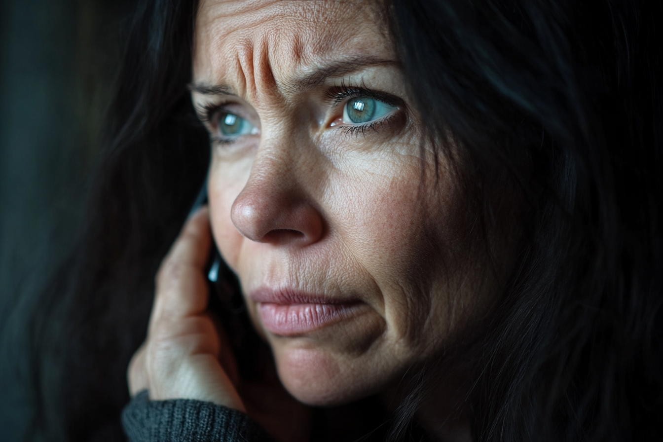 A woman speaking on her cell phone | Source: no source