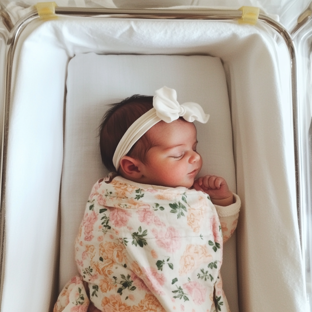 A newborn baby girl | Source: no source