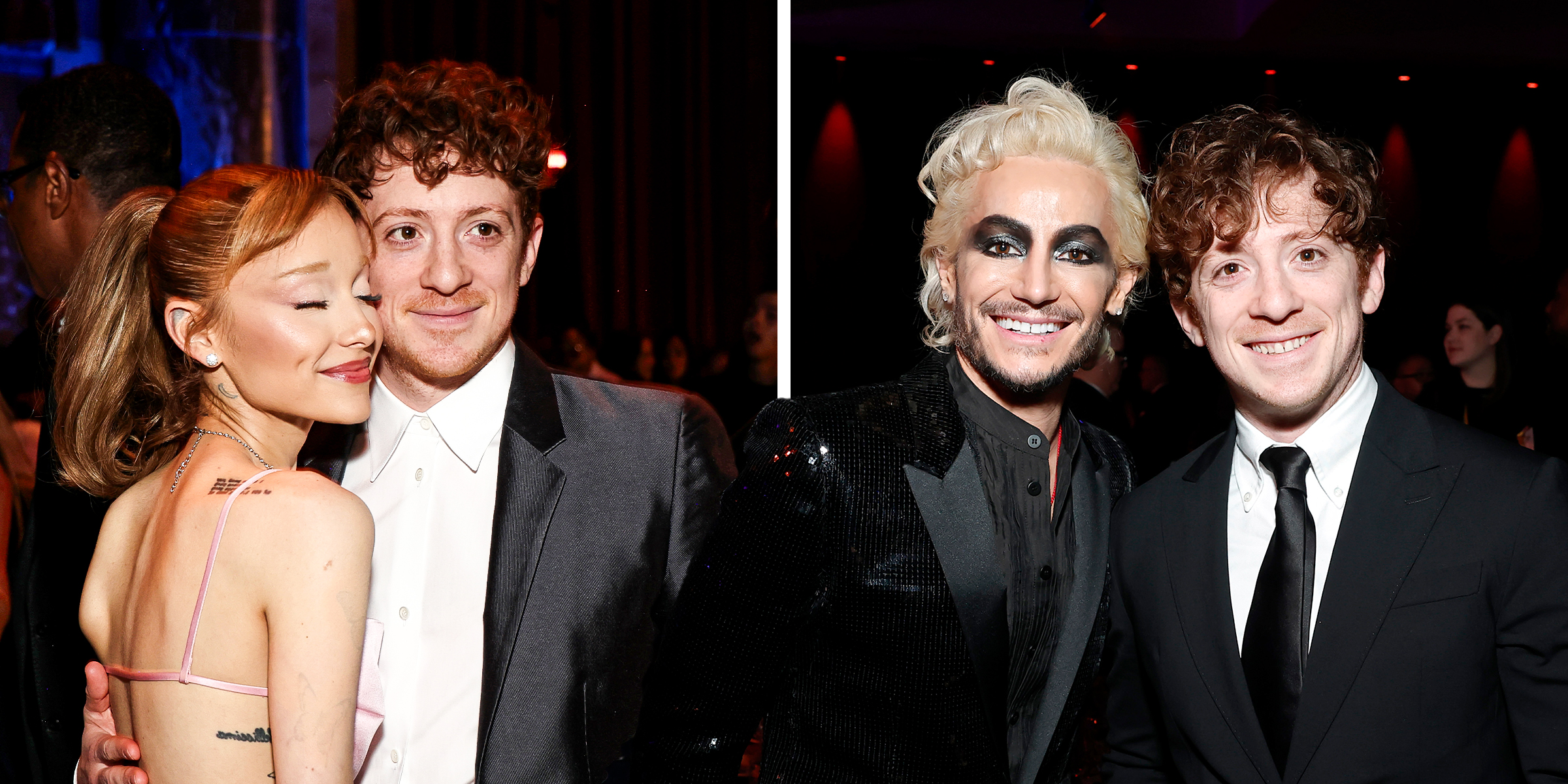 Ariana Grande and Ethan Slater | Frankie Grande and Ethan Slater | Source: Getty Images