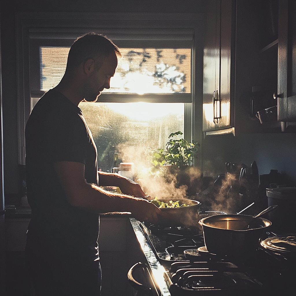A man busy in the kitchen | Source: No source