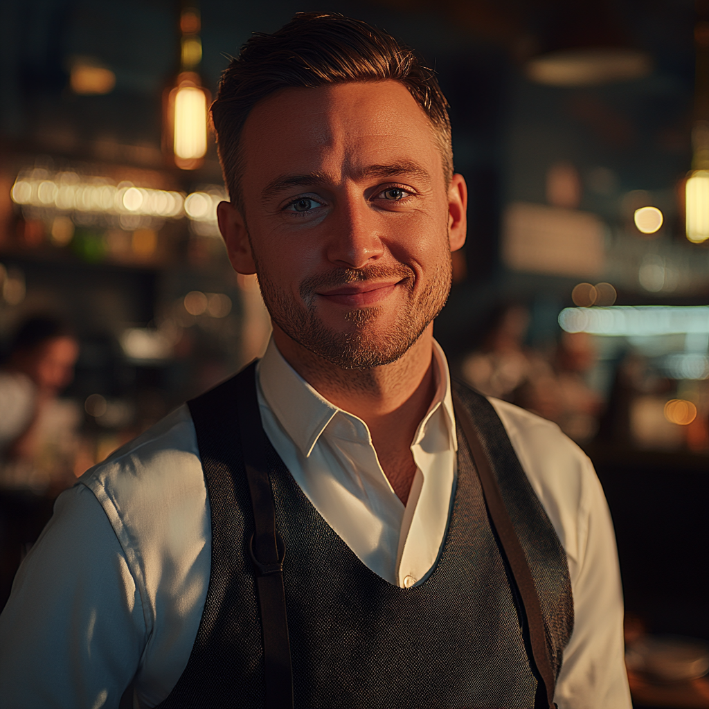 A man standing in his restaurant | Source: no source