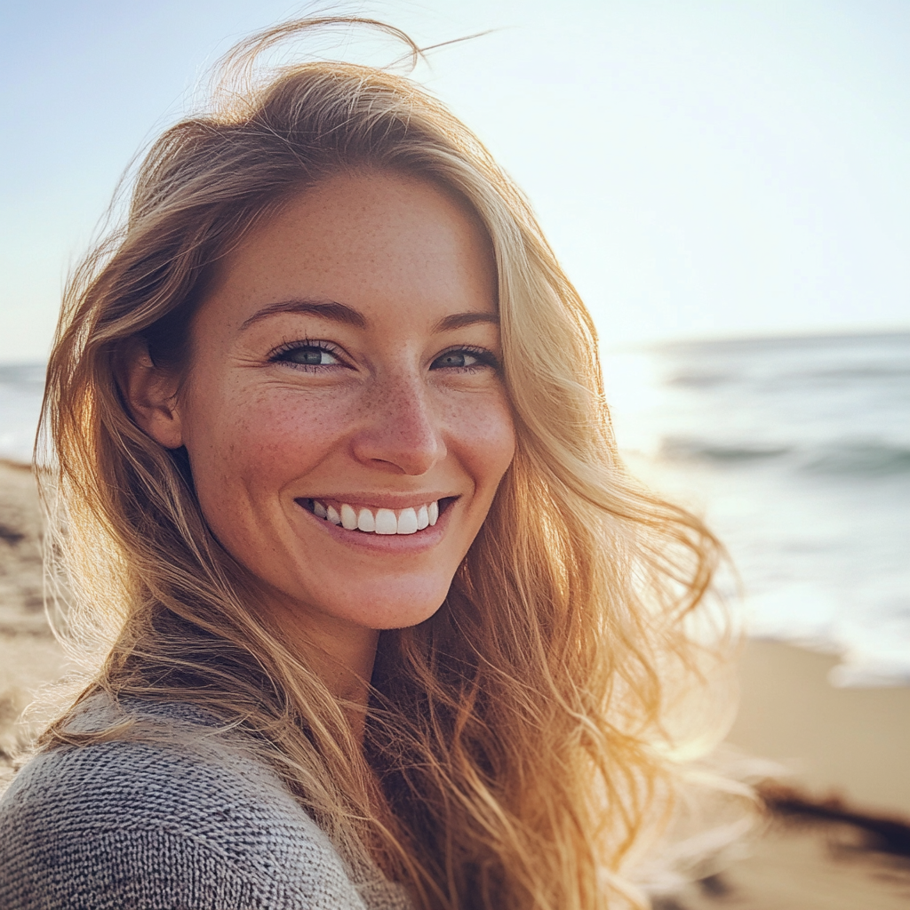A smiling woman | Source: no source