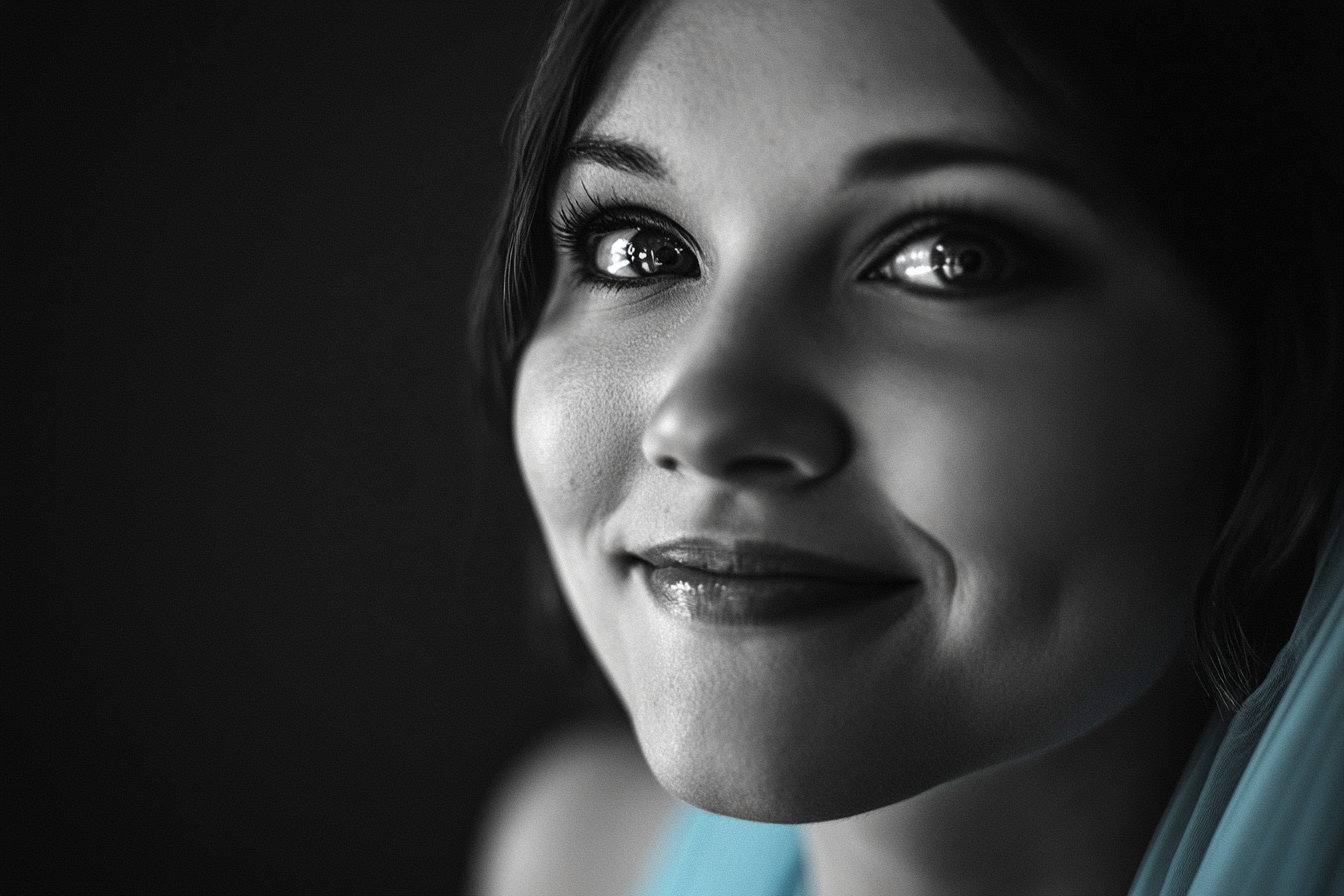 A woman with a subtle smile | Source: No source