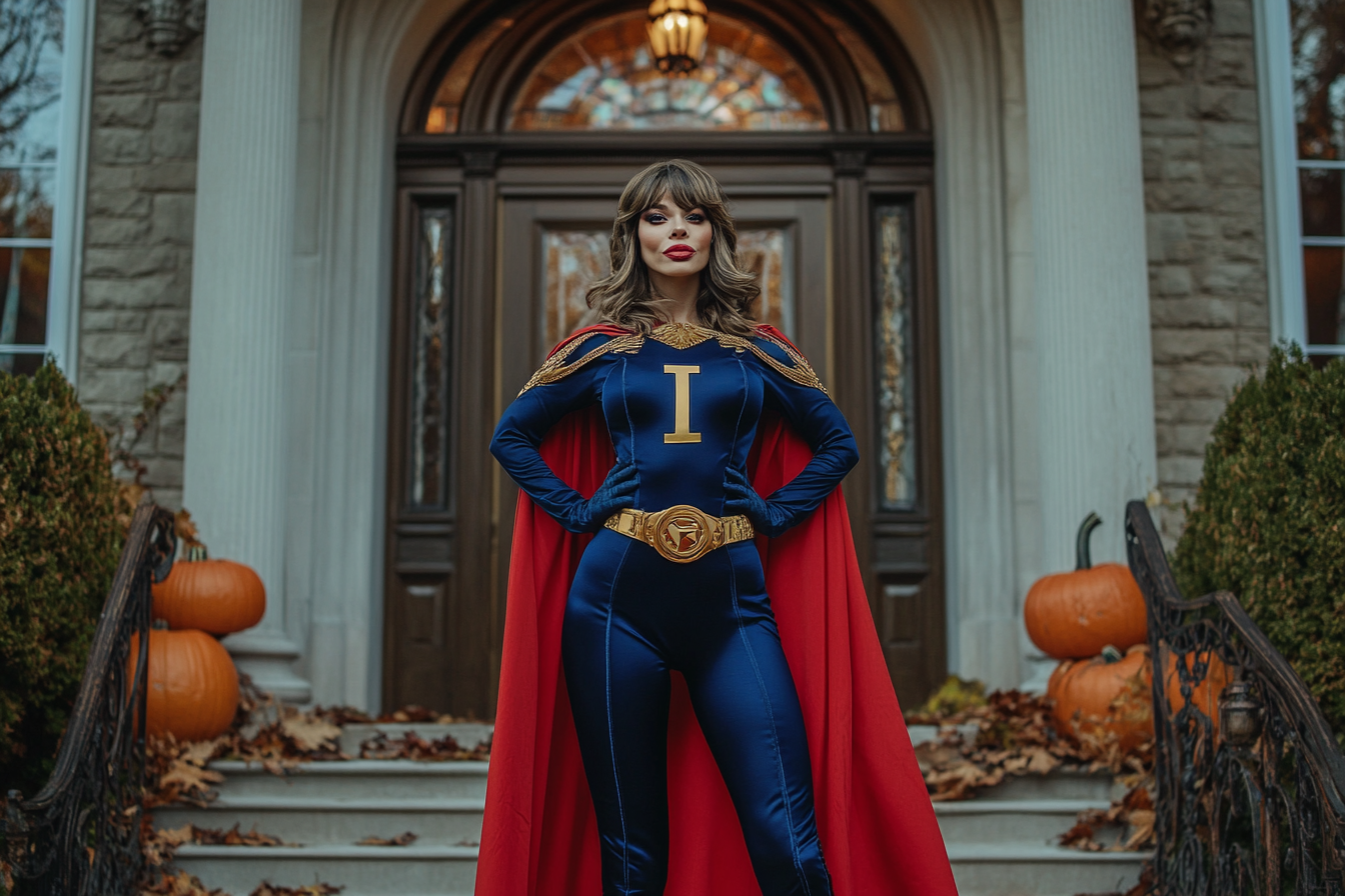 A woman wearing a superhero costume | Source: no source