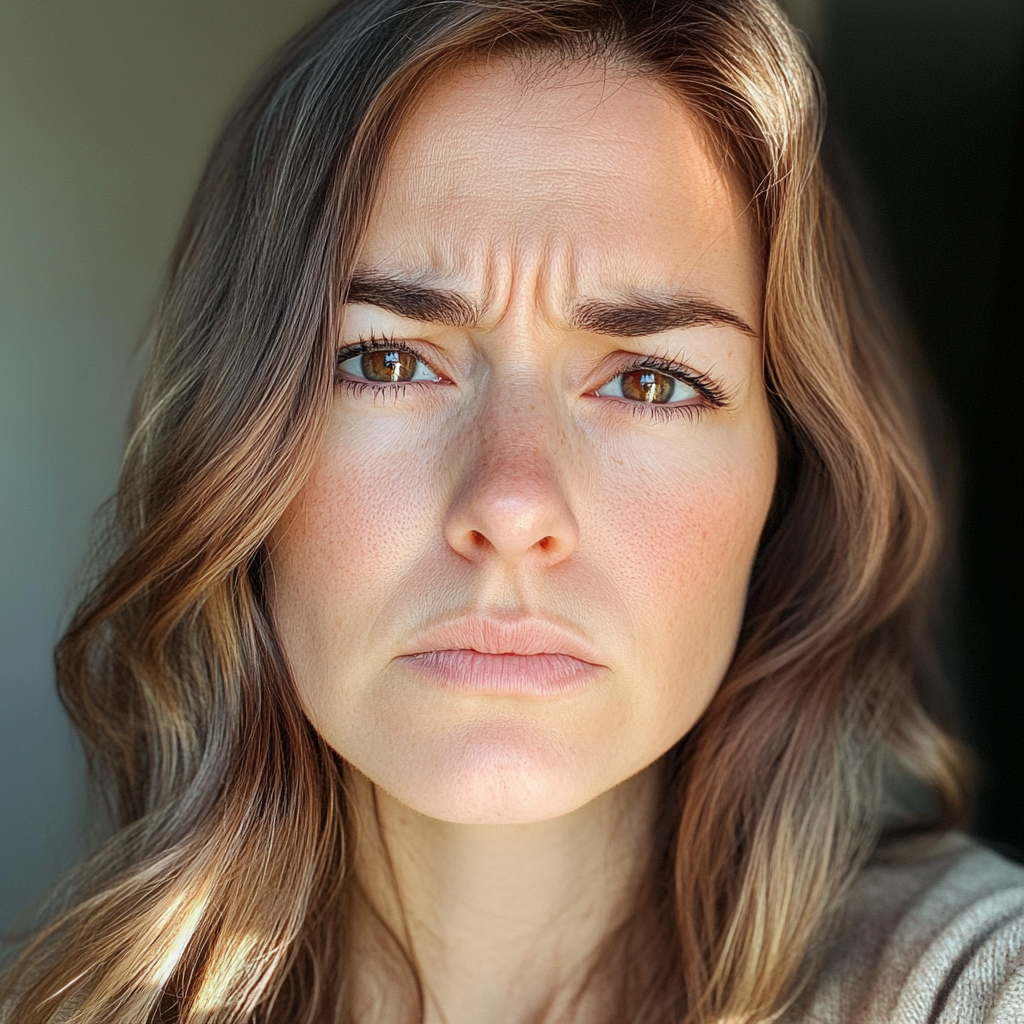 A frowning woman | Source: No source