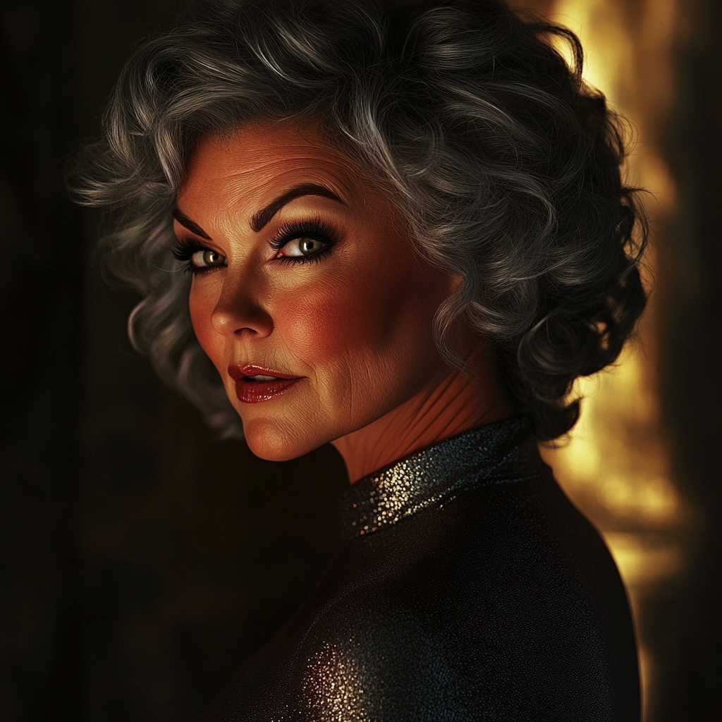 A woman plotting something | Source: no source