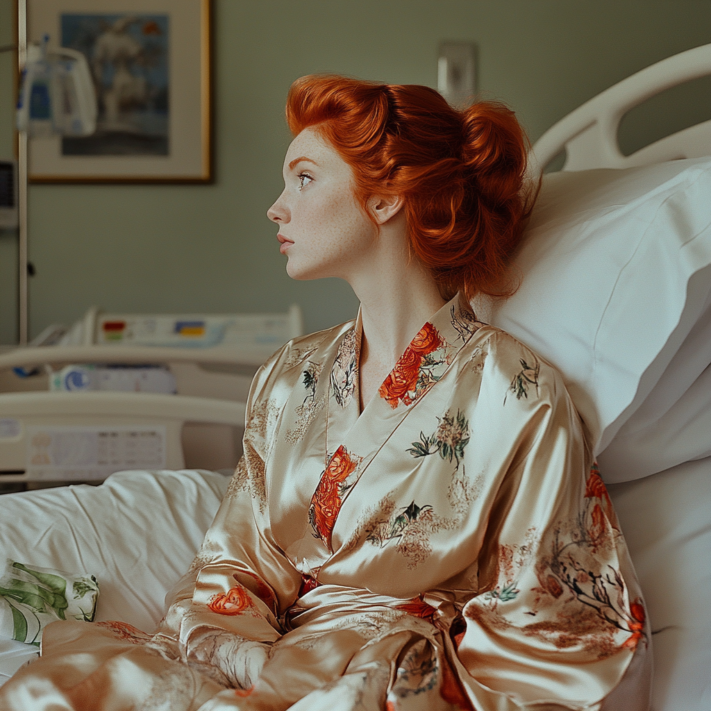 A rich woman in a hospital | Source: No source