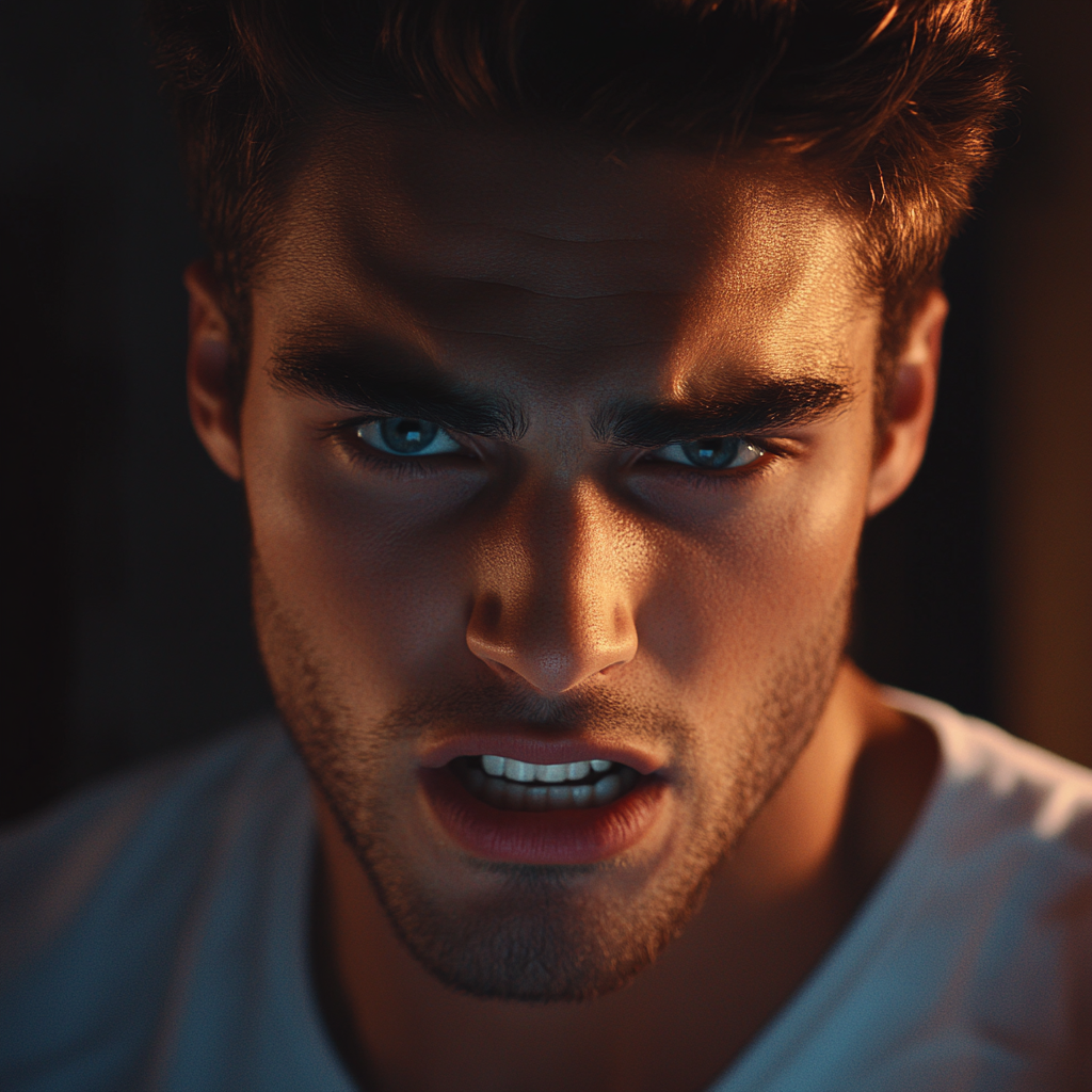 An angry man | Source: No source