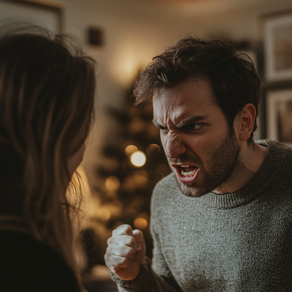 A man arguing with his wife | Source: no source