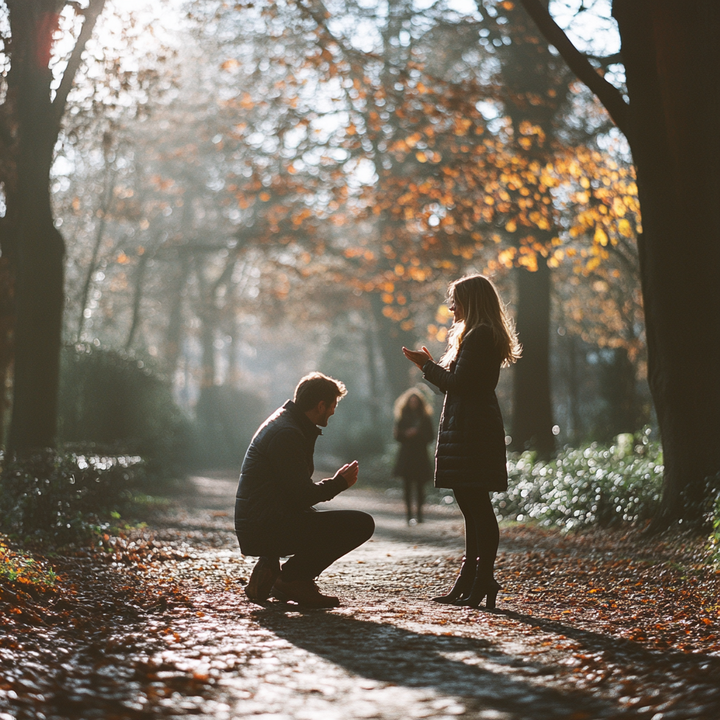 A man proposing | Source: No source